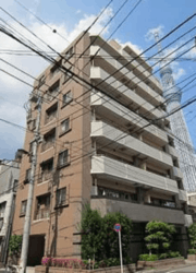 日神パレステージ吾妻橋の外観
