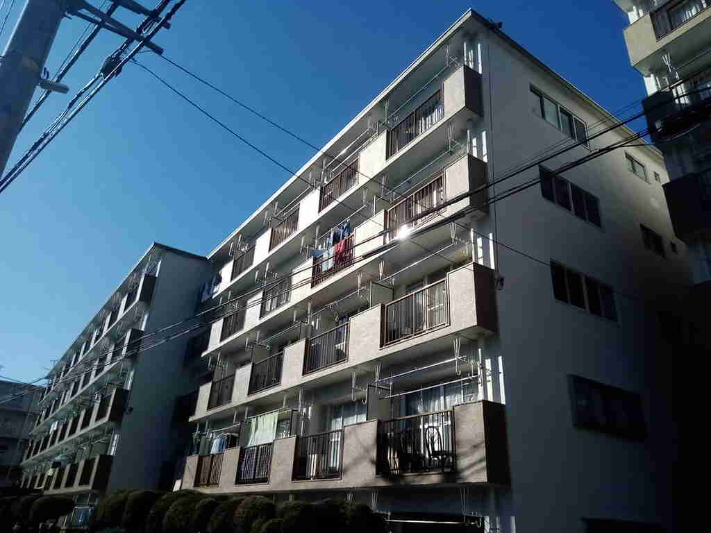 日吉第七コーポ A棟の外観