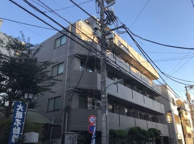 ルーブル戸越公園弐番館の外観