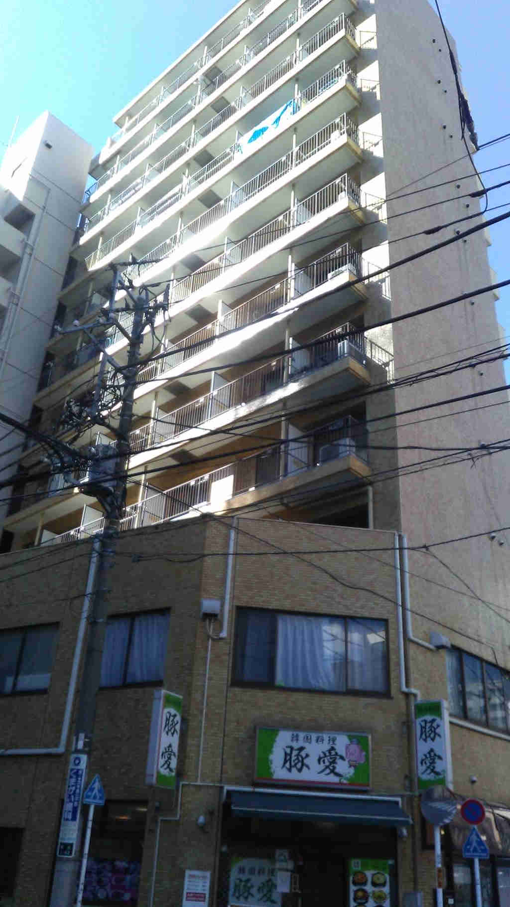 ライオンズマンション駒込駅前の外観