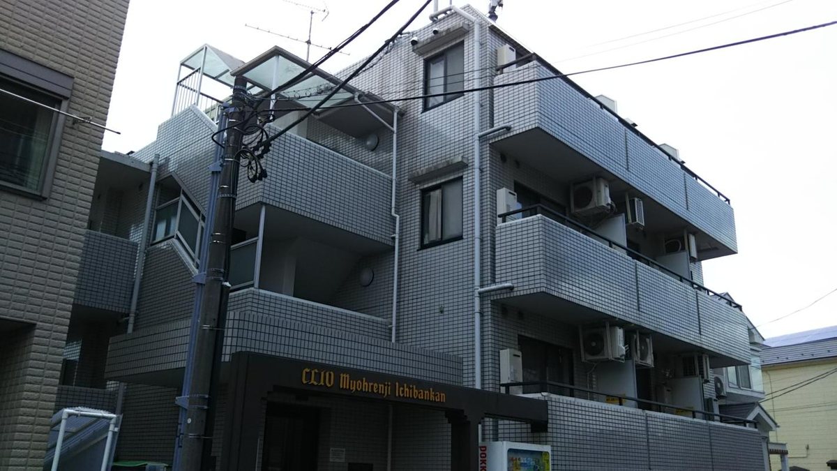 クリオ妙蓮寺壱番館の外観