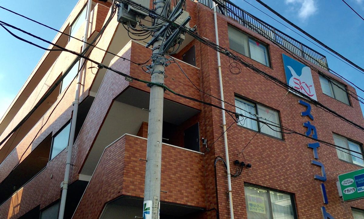 スカイコート目黒の外観
