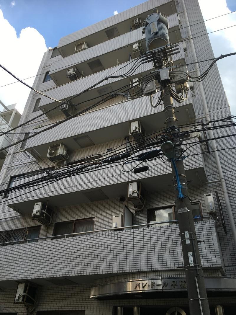 パレドール早稲田の建物外観
