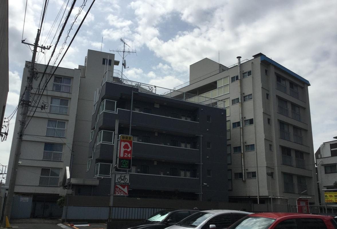 グランドマンション多摩川の外観
