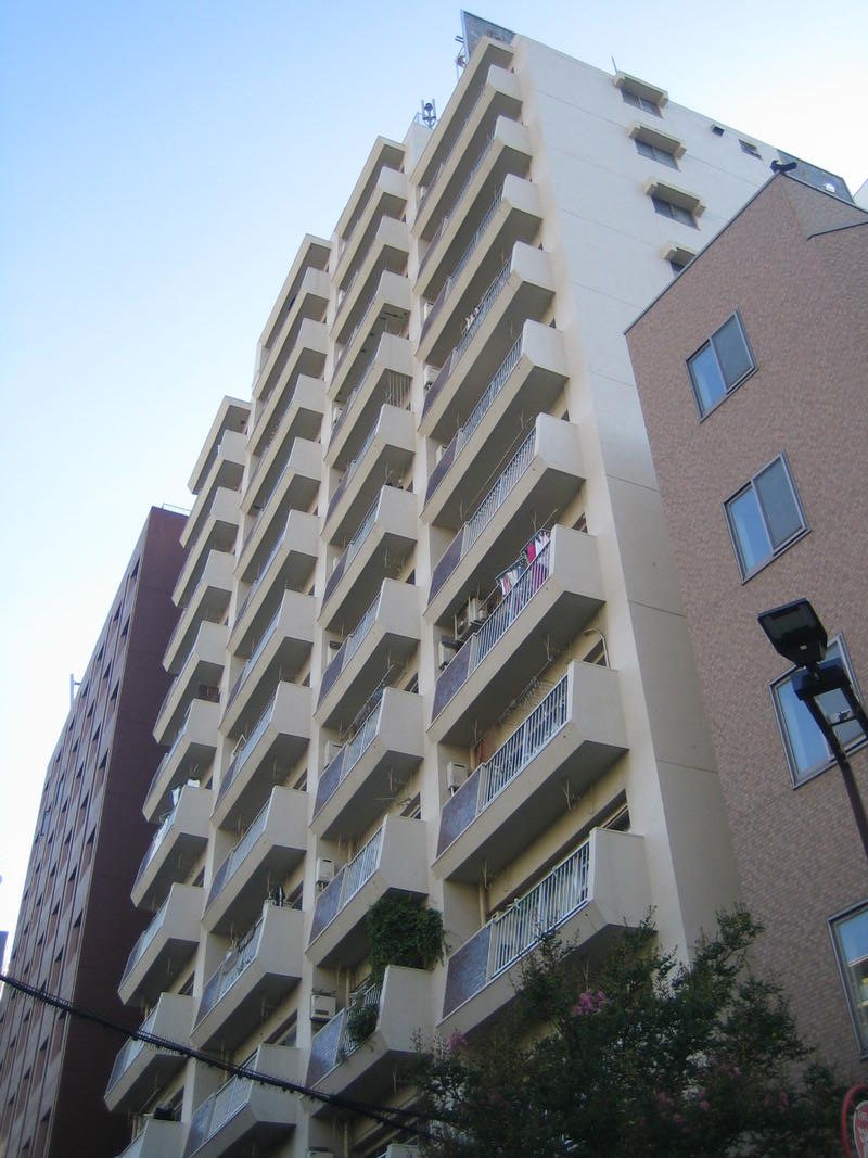 築地武蔵野マンションの外観