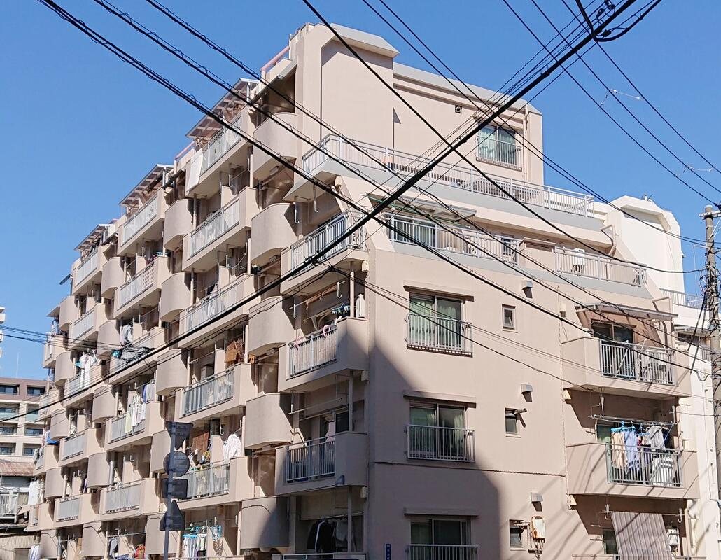 大山マイコーポA棟の外観