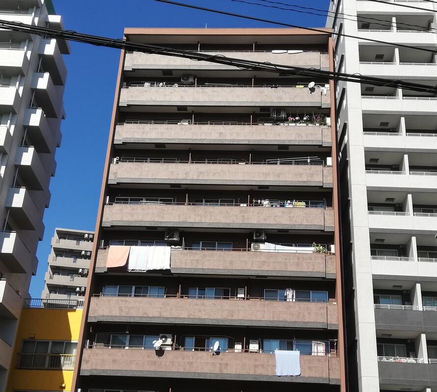 ライオンズマンション笹塚の外観