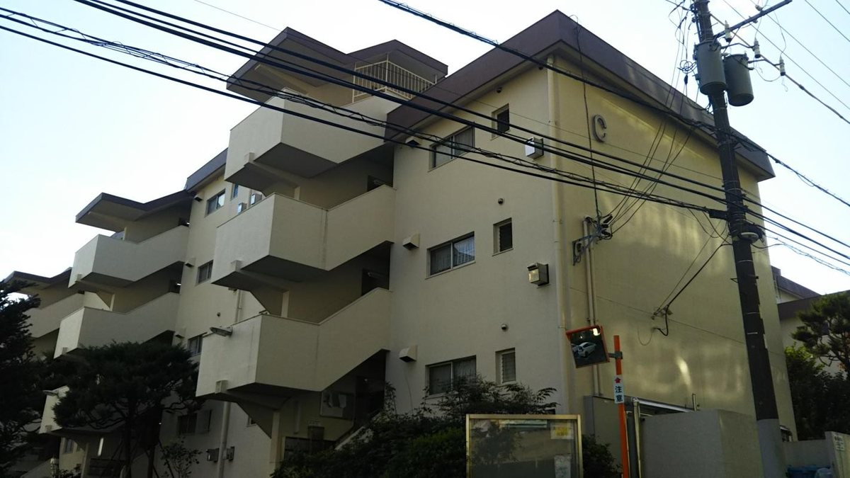 東急市が尾ドエリングC棟の外観