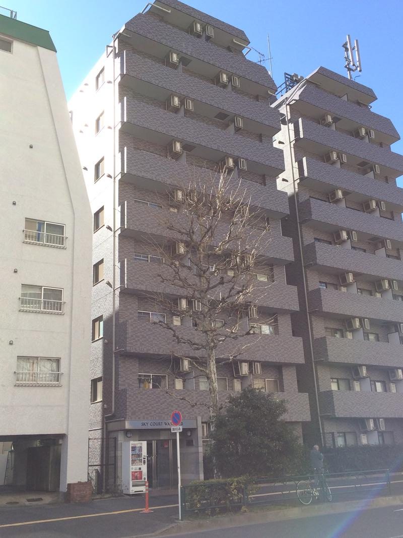 スカイコート早稲田第三の外観