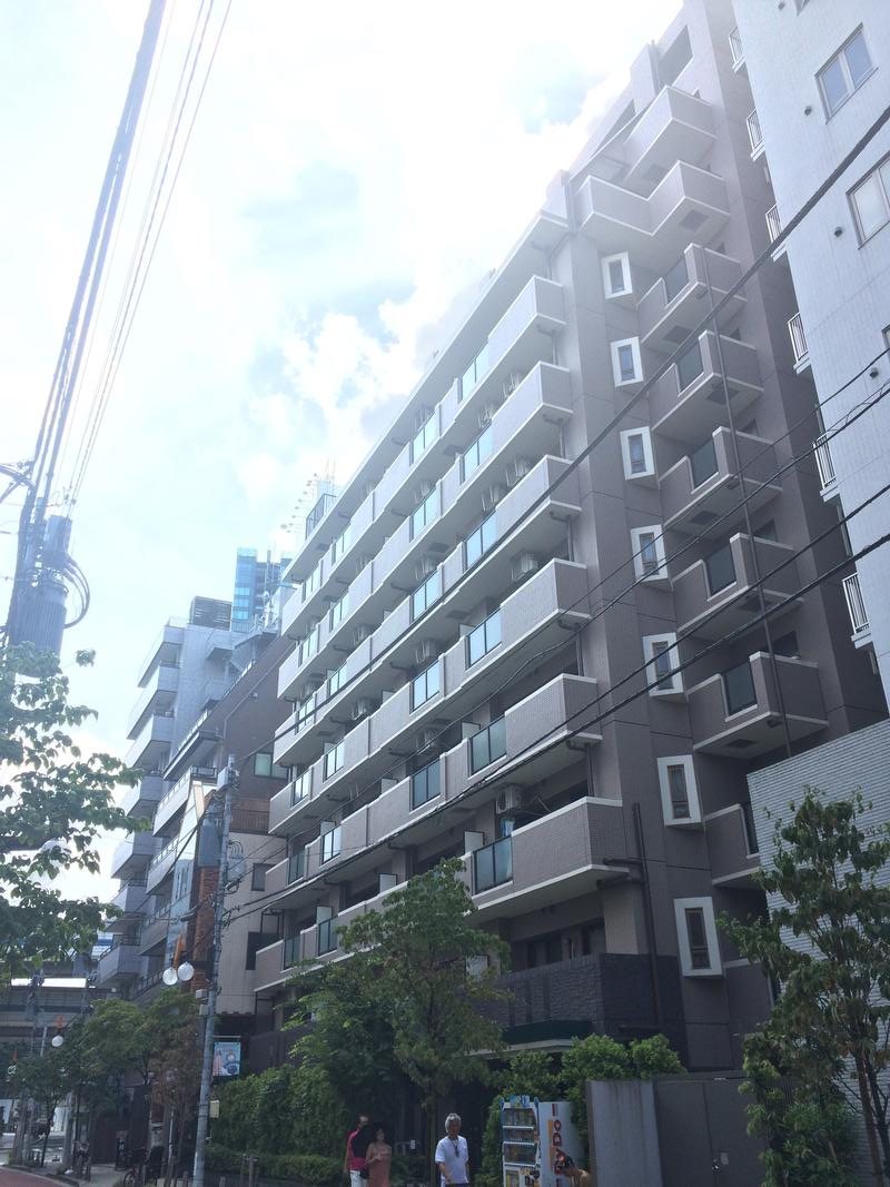 ライオンズプラザ東麻布の外観