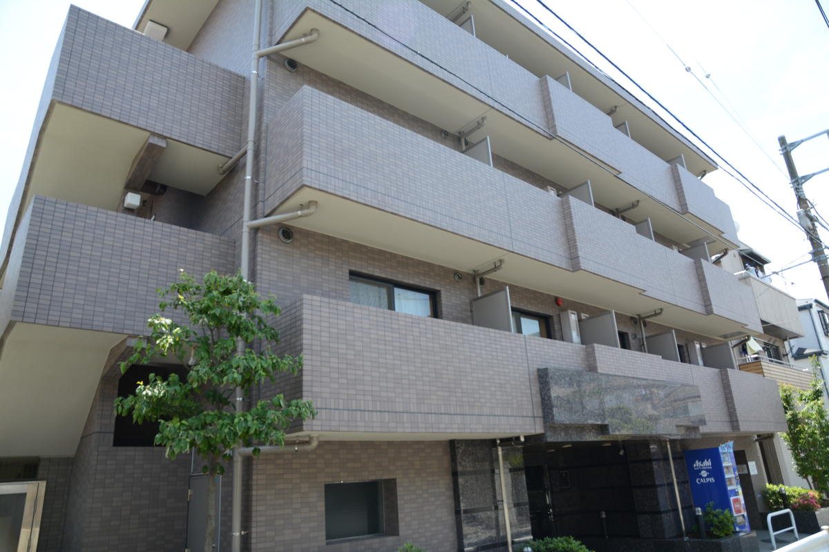 ルーブル上池台壱番館の外観