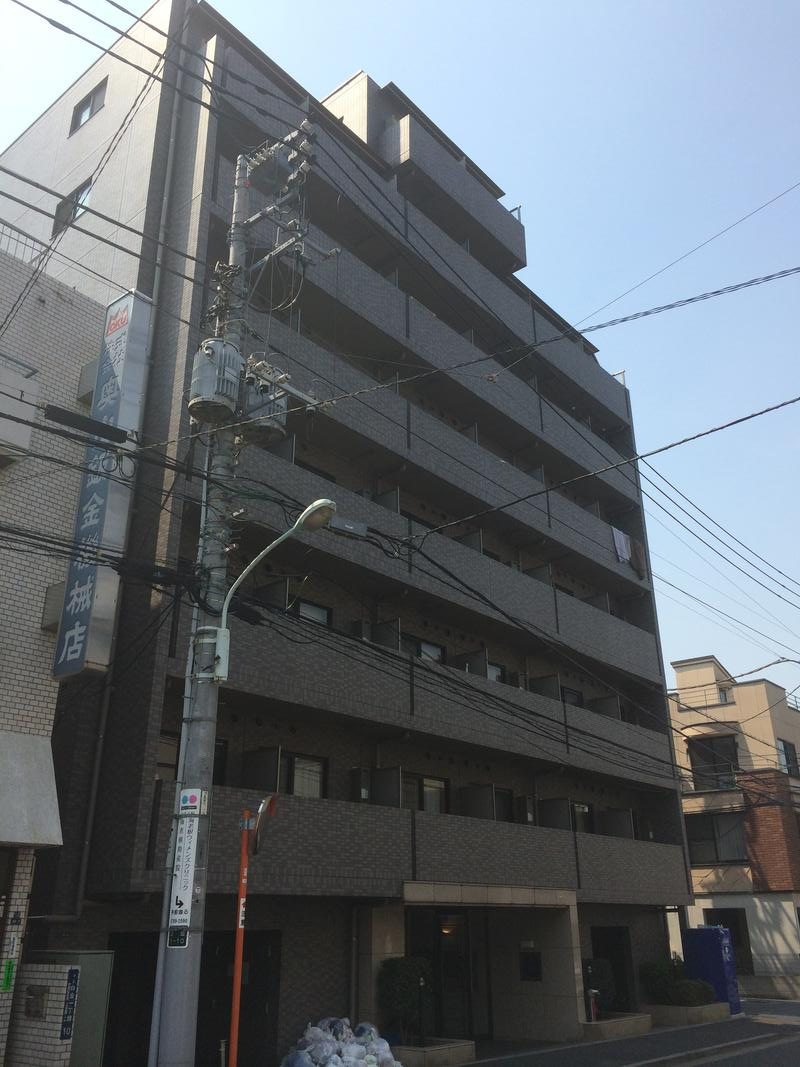 ルーブル白金高輪弐番館の外観