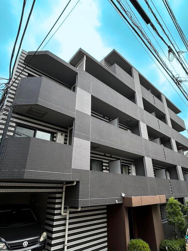 プレミアムキューブ不動前DEUXの建物外観