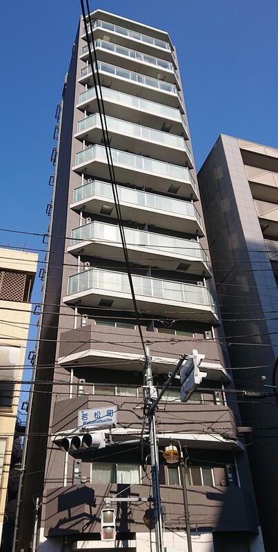 ハーモニーレジデンス早稲田夏目坂の建物外観