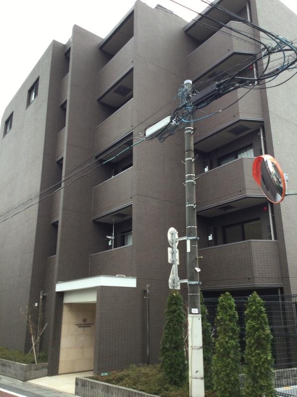 ガリシアレジデンス目黒本町の建物外観