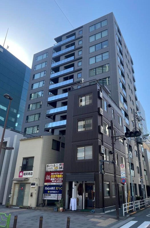 シティハウス勝どきステーションコートの外観