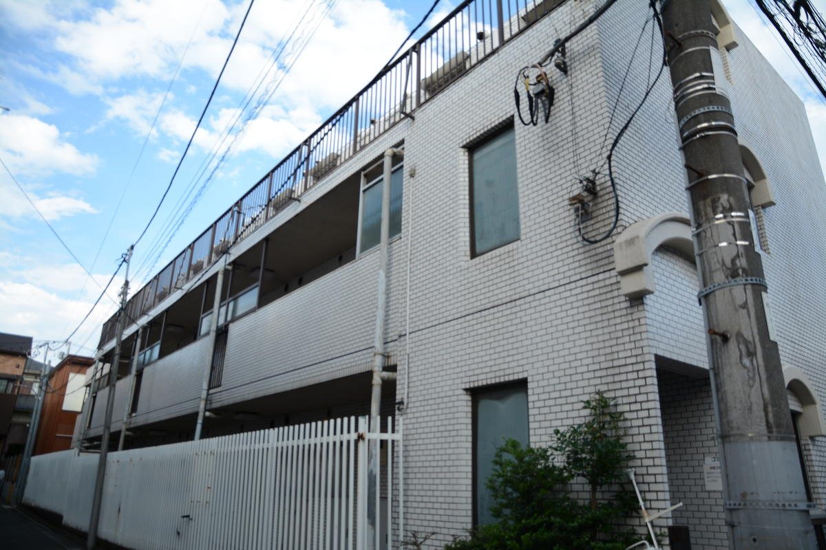 スカイコート洗足池の外観