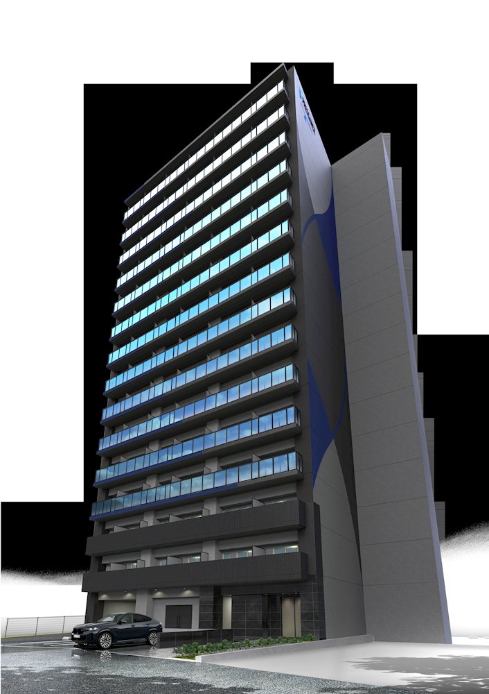 プレリスNEO大阪十三エルヴィオの建物外観