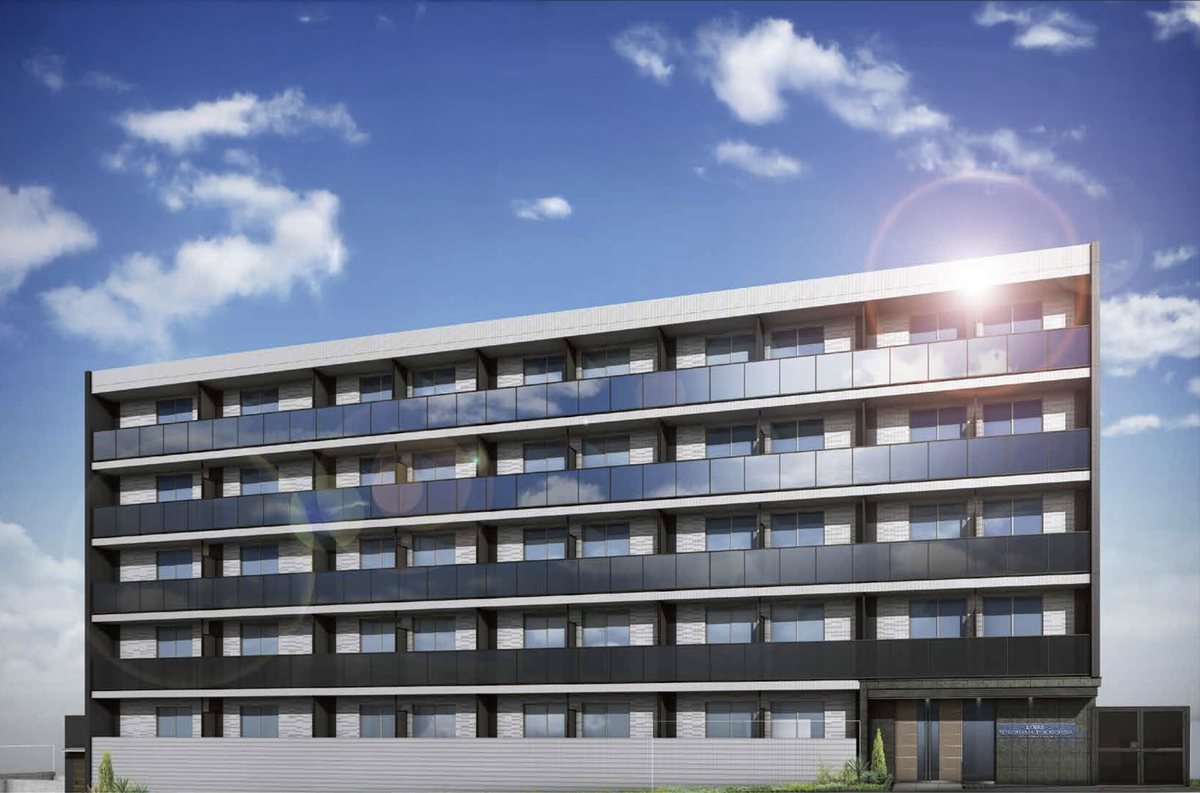 ロアール横浜十日市場の建物外観
