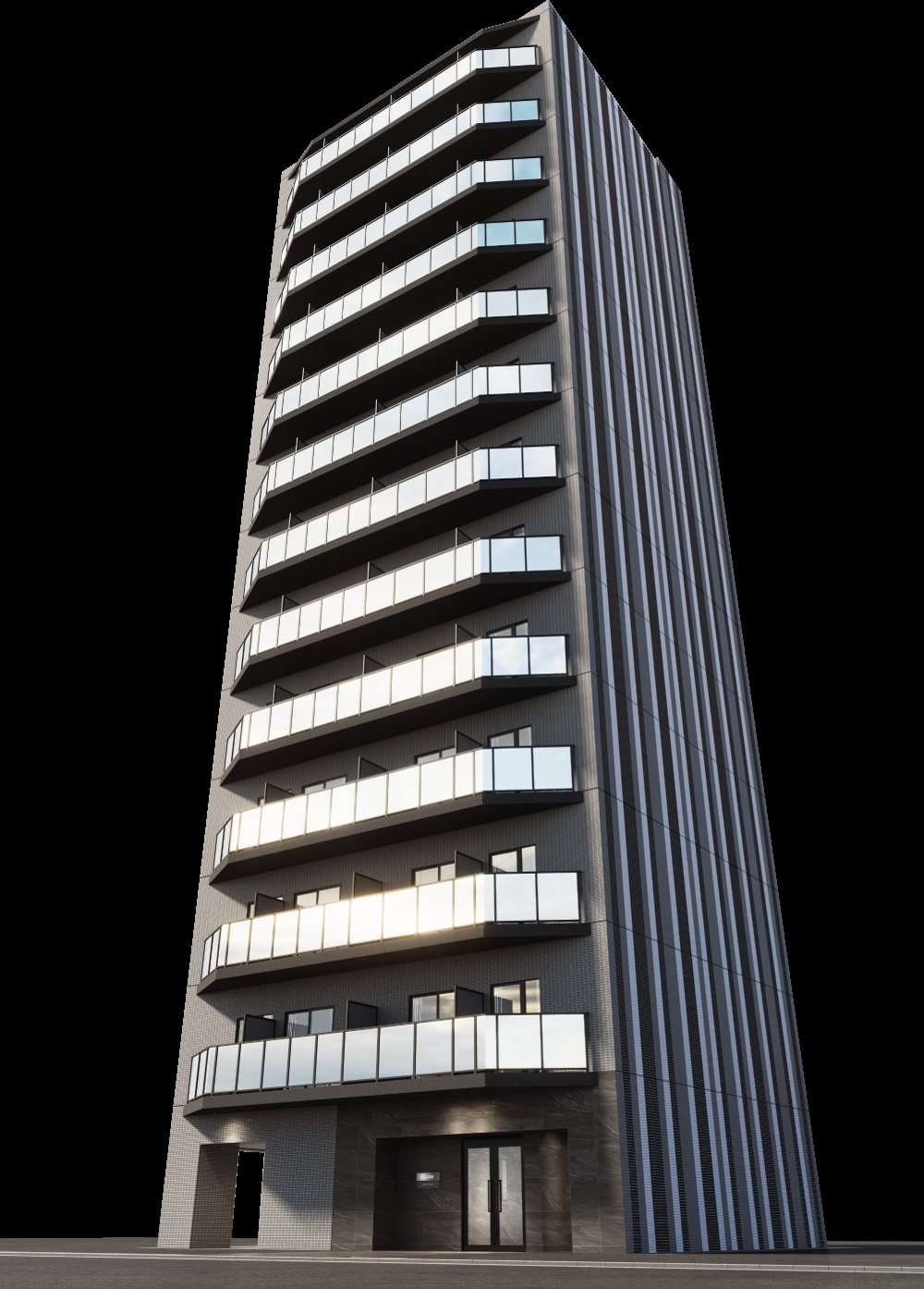 RELUXIA亀有の建物外観