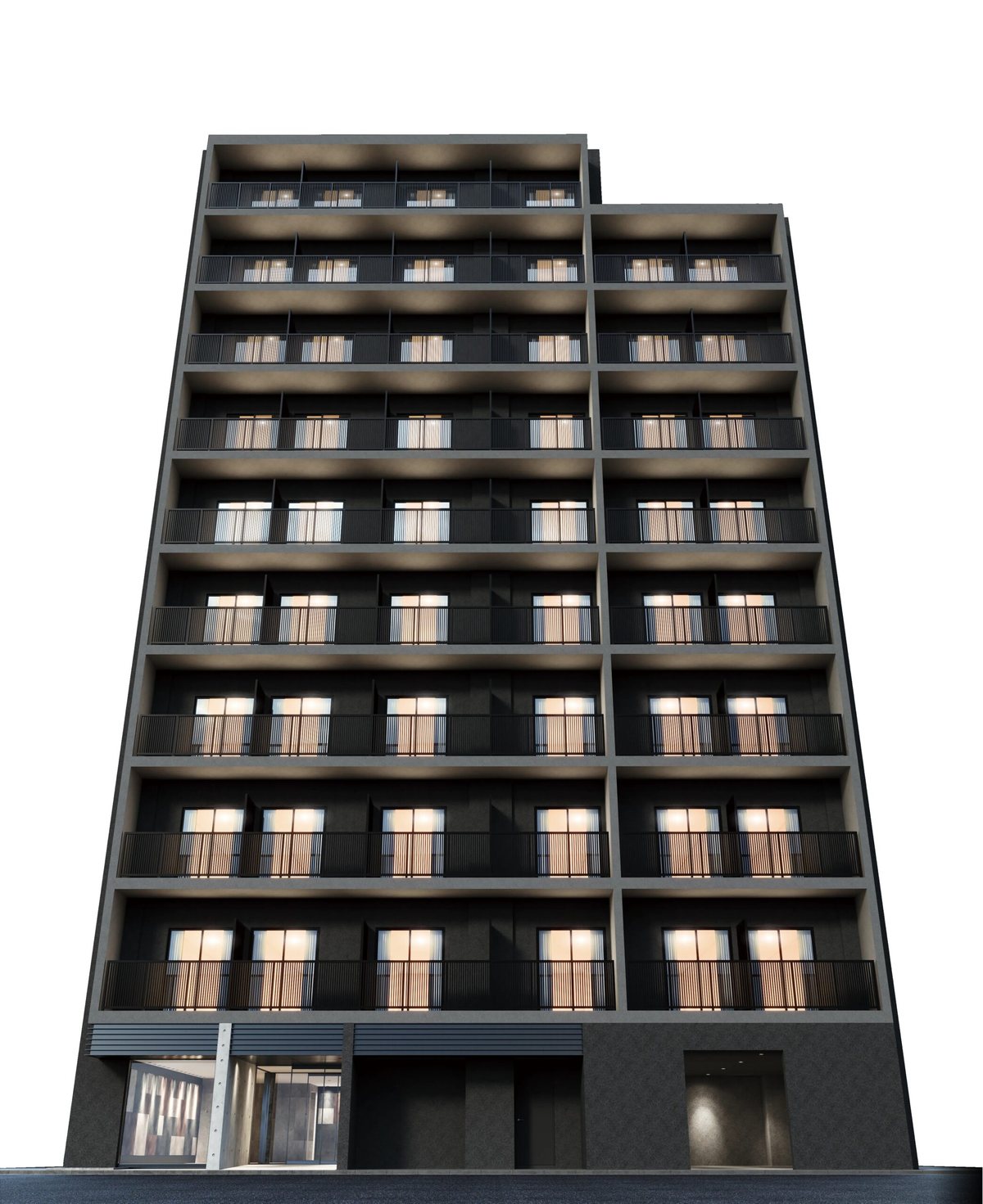 RELUXIA立石Ⅱの建物外観