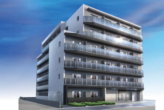 GENOVIA青砥Ⅱの建物外観