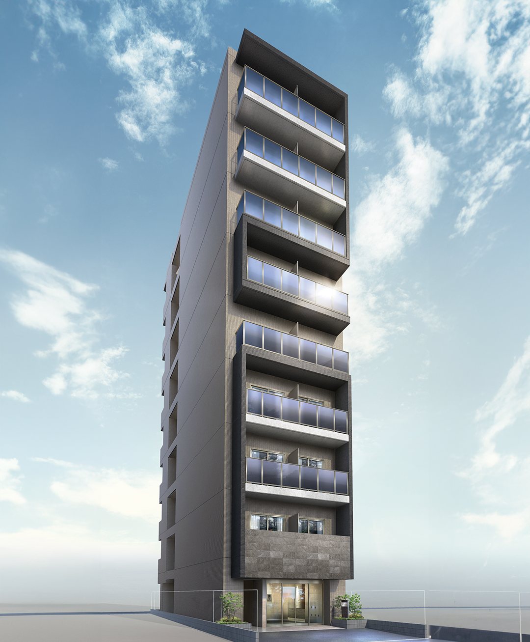 AZEST押上EASTの建物外観