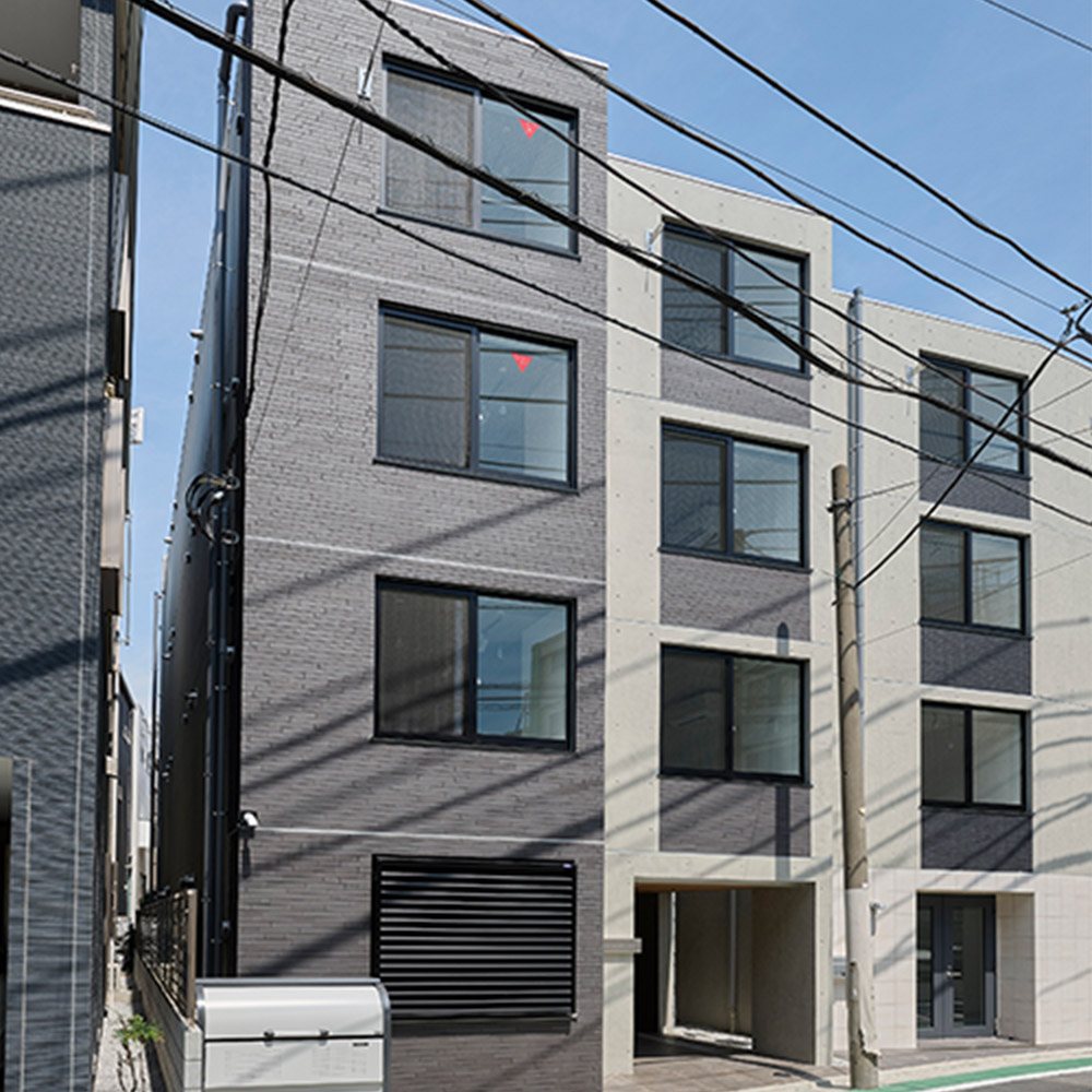 ミライズ平和島レジデンスの建物外観
