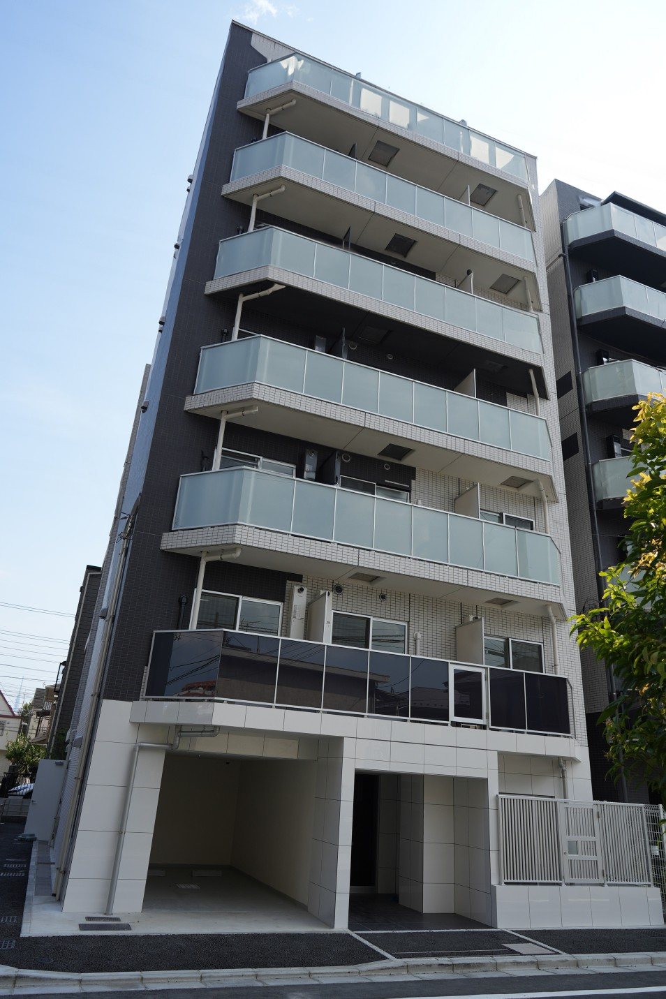 べルシード五反野Ⅱの建物外観