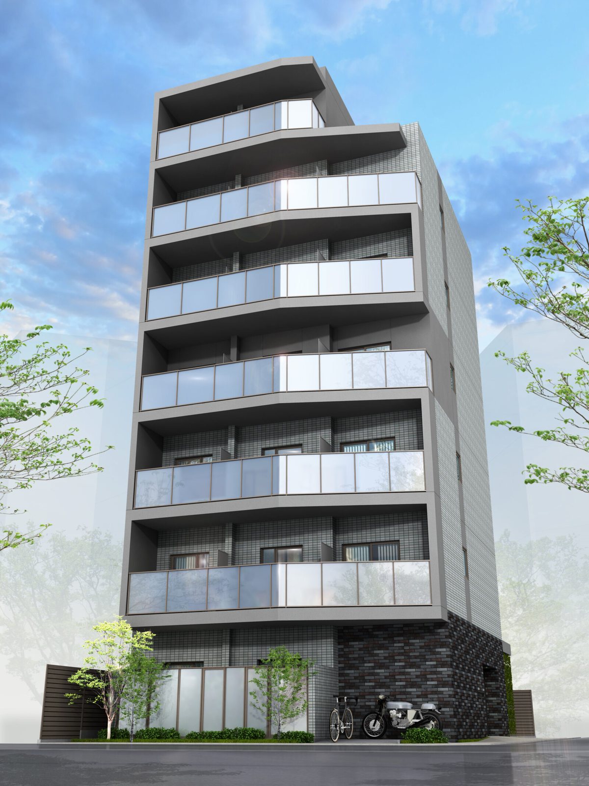 ECREDE上板橋の建物外観