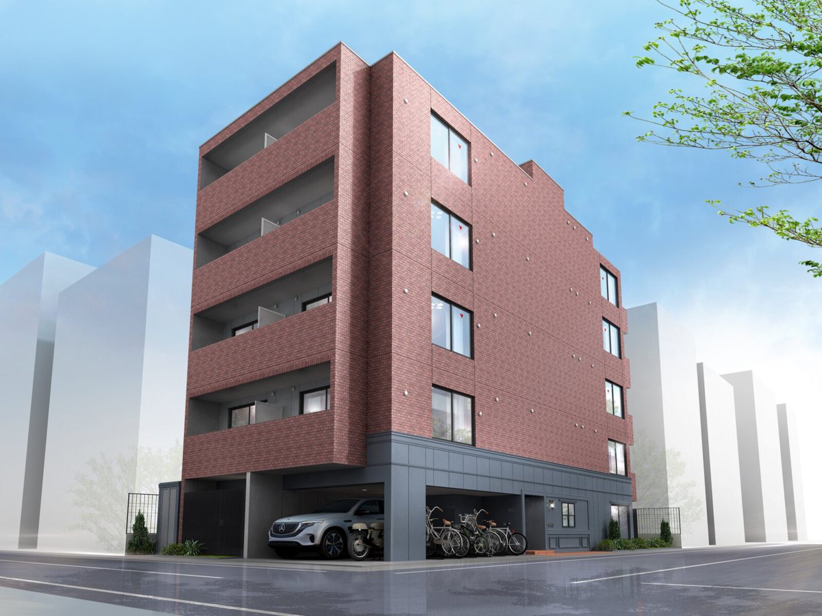 ECREDE蒲田の建物外観