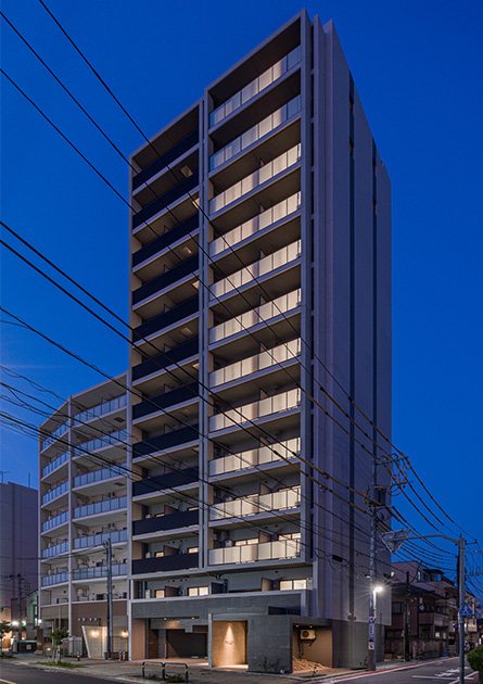 RELUXIA綾瀬Ⅲの建物外観