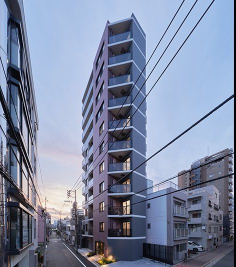 RELUXIA上野EASTの建物外観