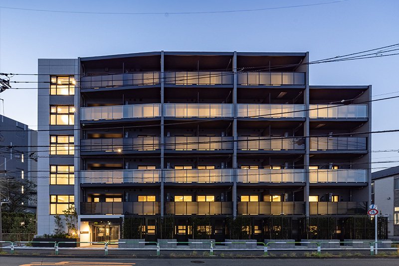 RELUXIA北赤羽の建物外観