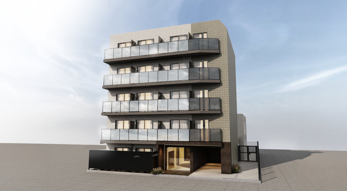 REGOLITH KITAAYASE annexの建物外観