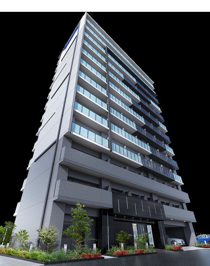 プレサンス長田レジェールの外観