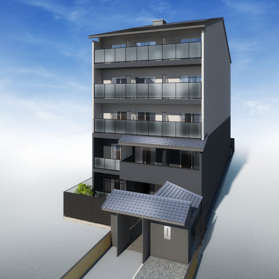 アドバンス京都烏丸町の建物外観