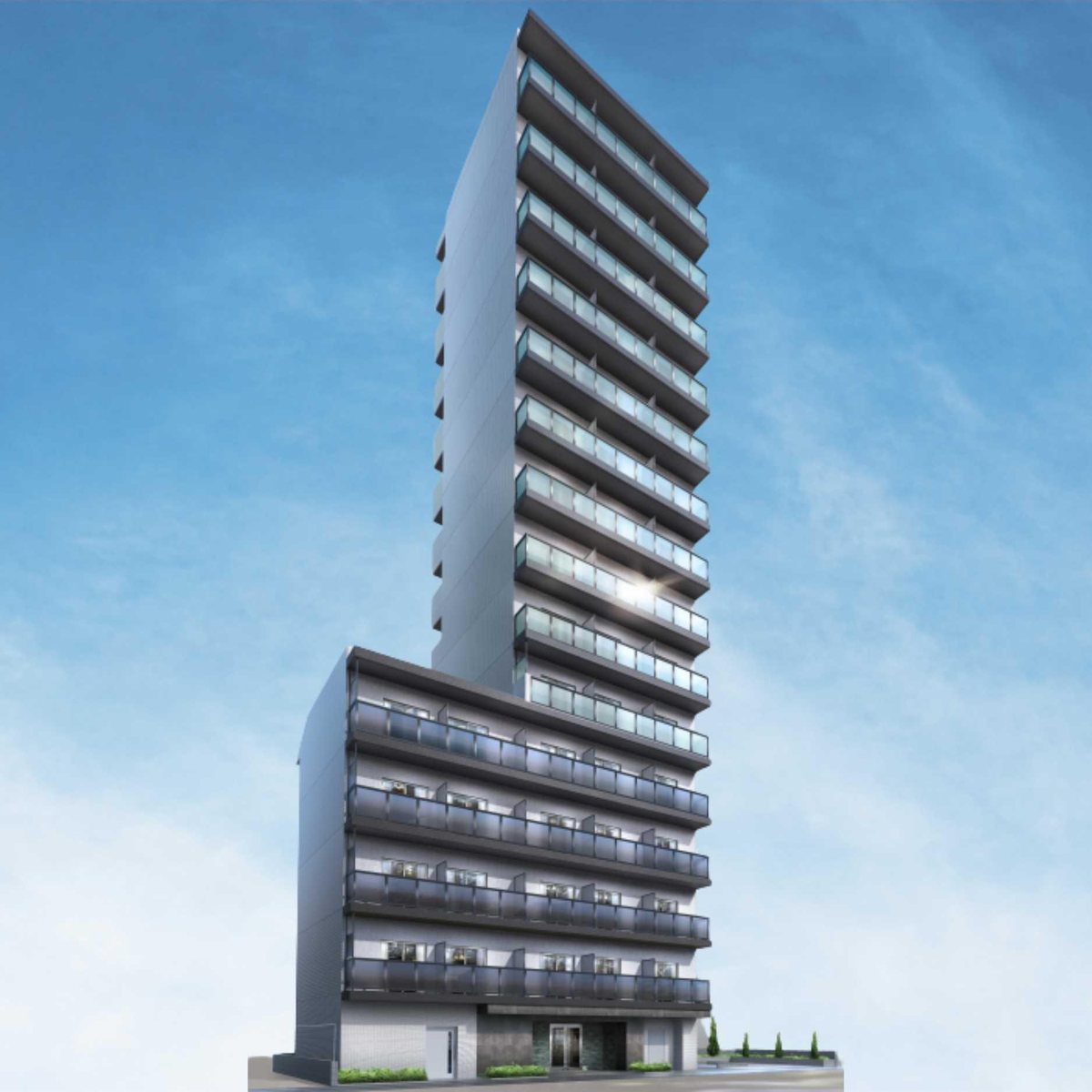 ARCOBALENO KANAMACHIⅡの建物外観