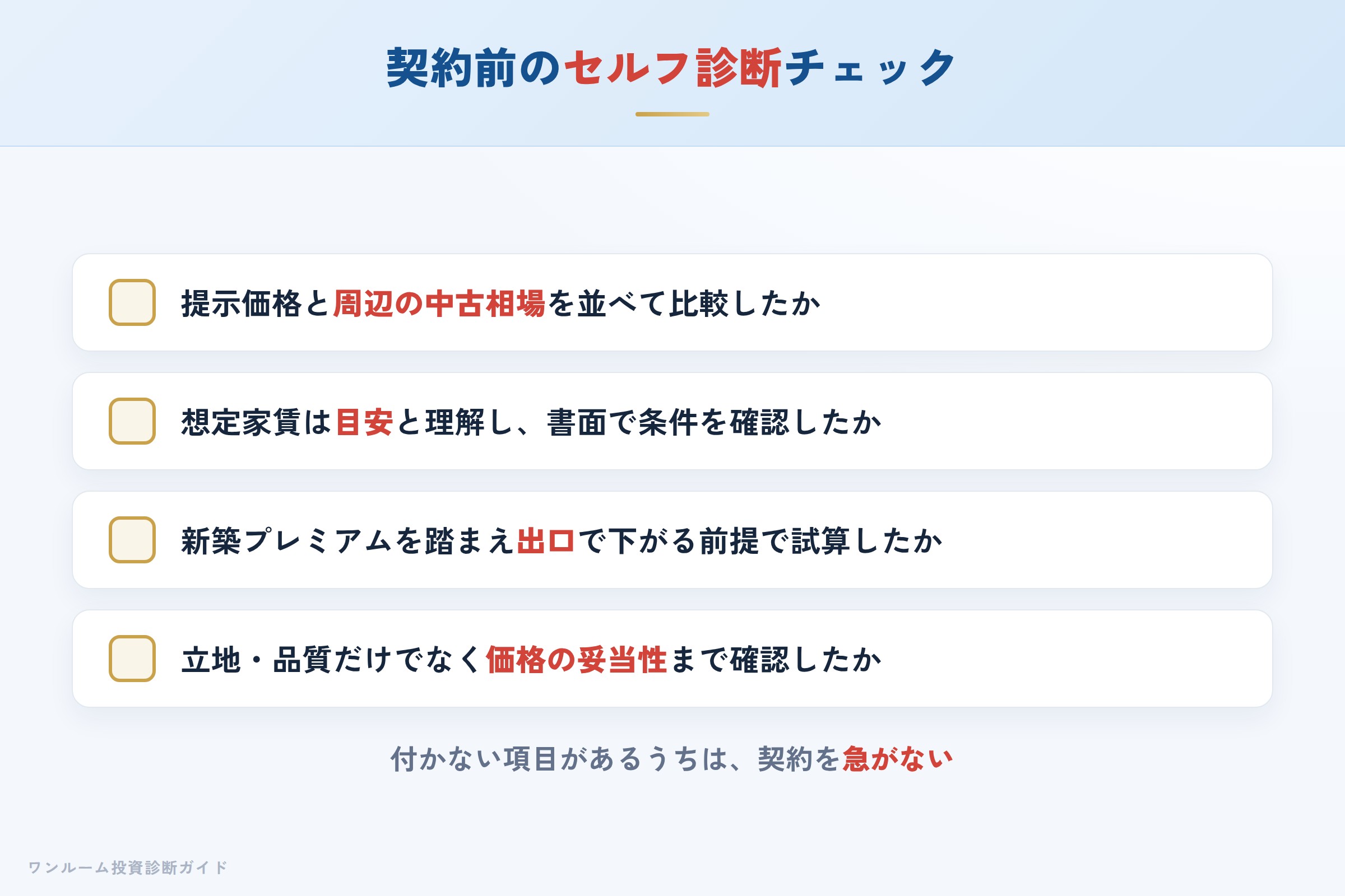 fudial-creation-hyoban 図解11 購入前セルフ診断チェックリスト