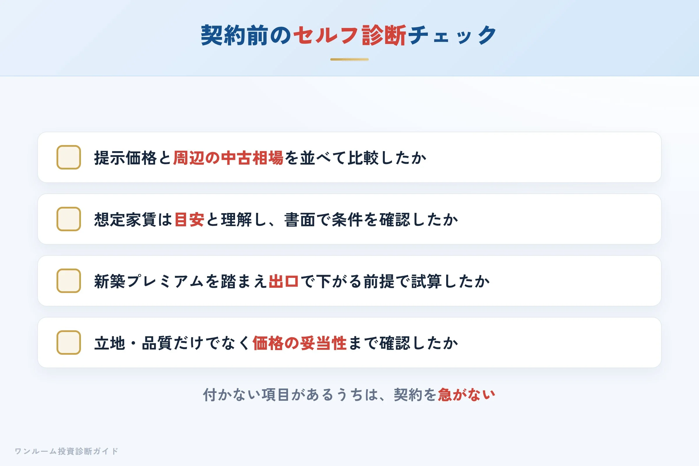 fudial-creation-hyoban 図解11 購入前セルフ診断チェックリスト