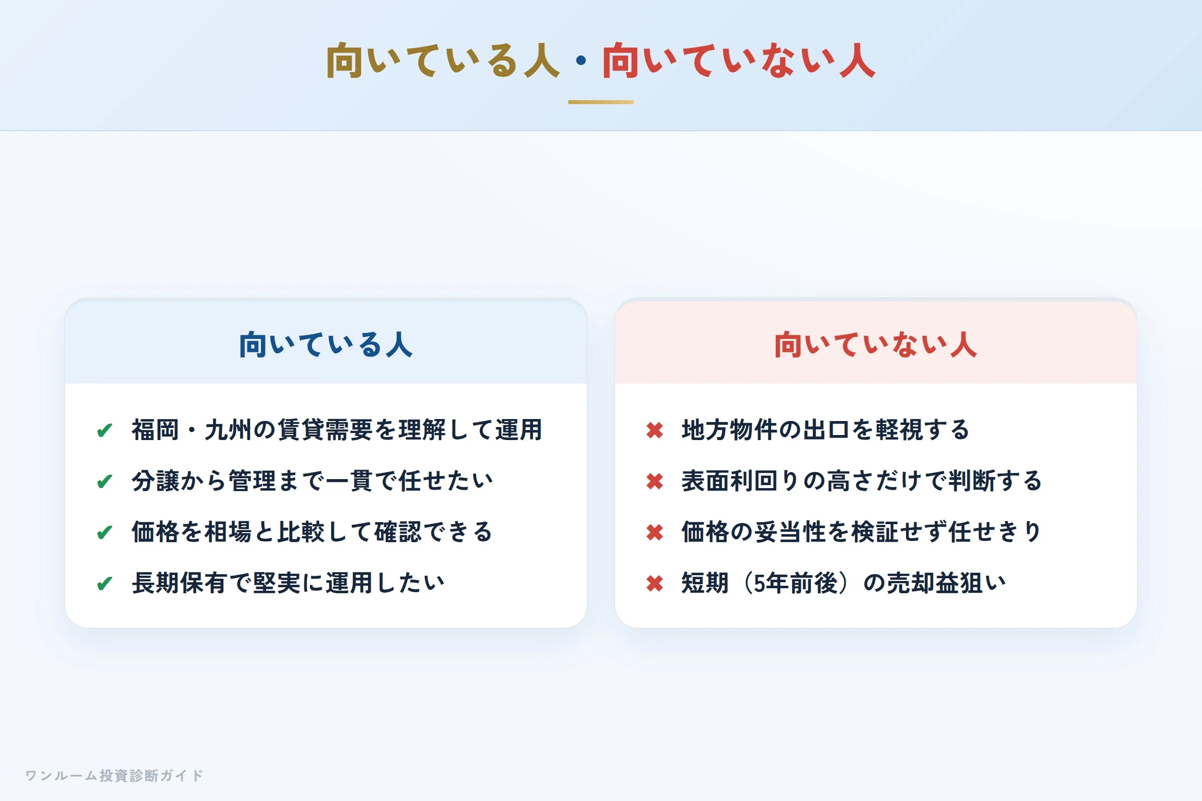 kure-corp-hyoban 図解10 向いている人・向いていない人