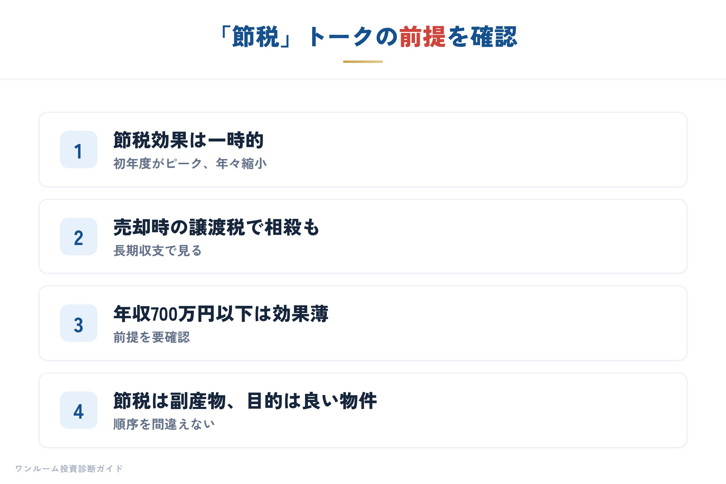節税の落とし穴