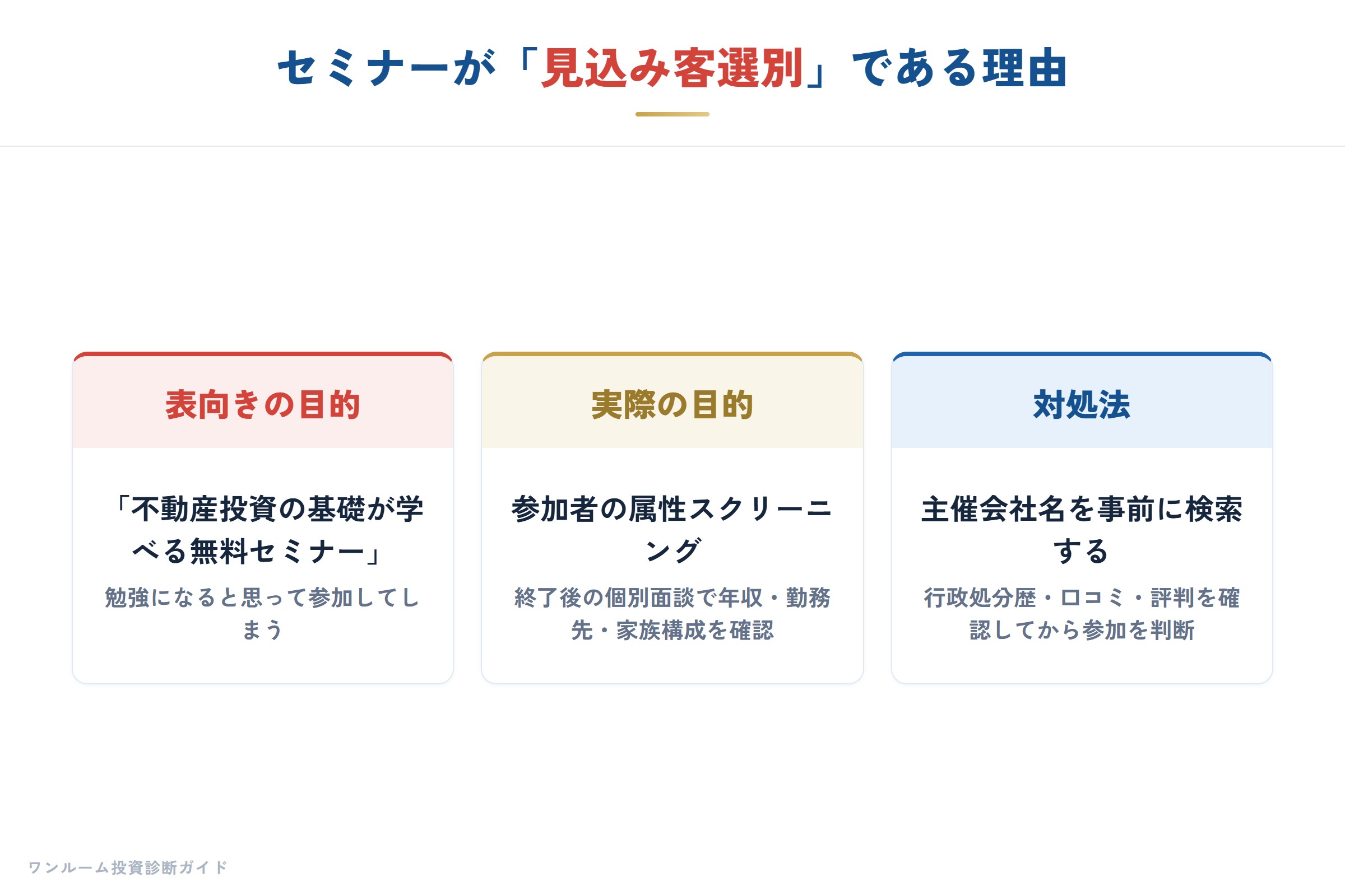 忙しい人が狙われる理由